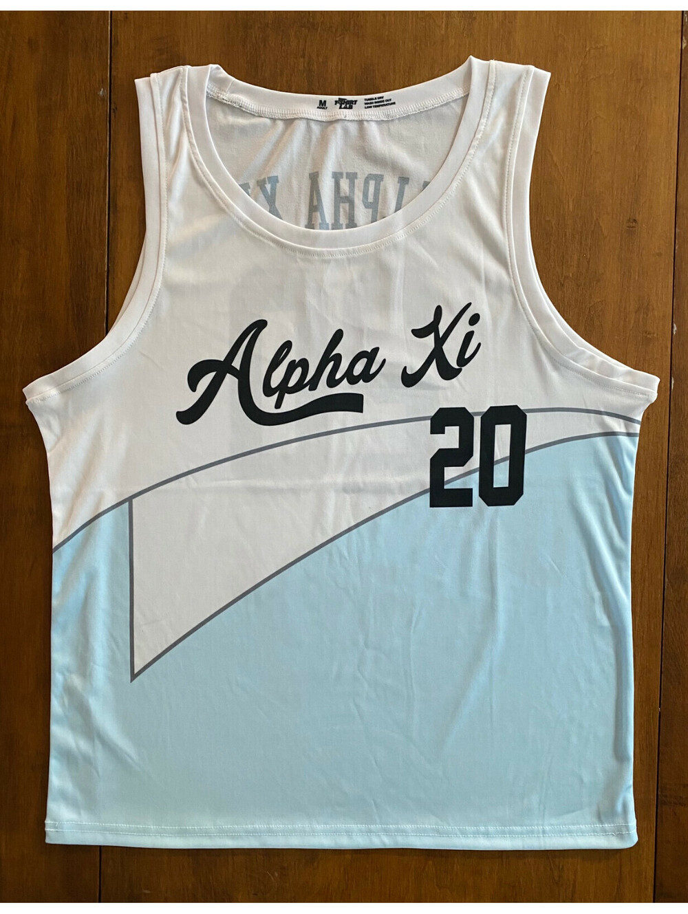 Womens ALPHA XI DELTA AZD SORORITY Sleeveless Jersey Tank Top T-SHIRT LAB Medium